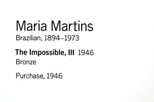 MOMA - Maria Martins - The impossible III