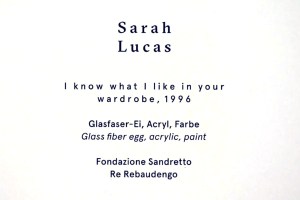 Schirn Halle Frankfurt am Main - Sarah Lucas